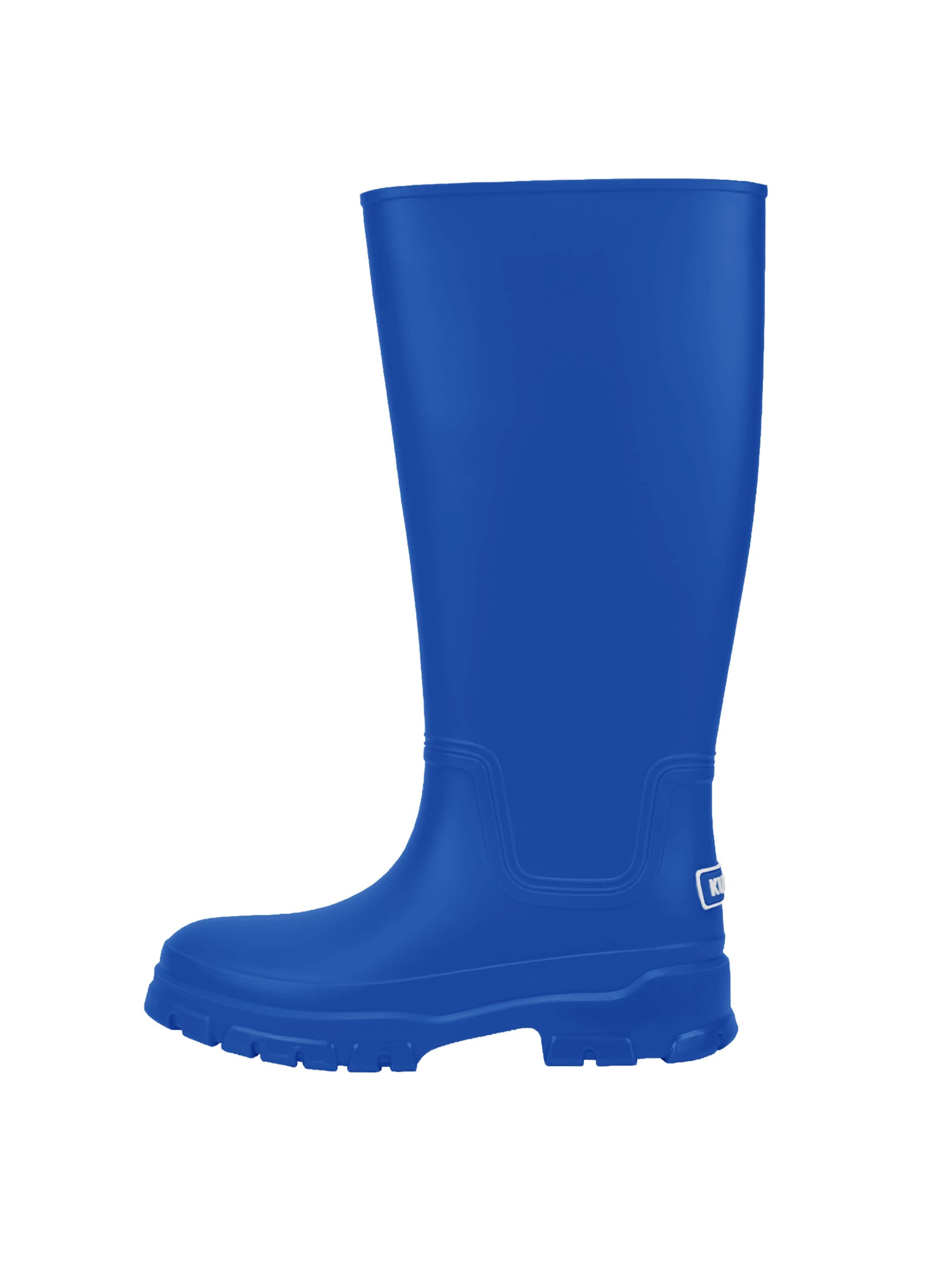 Kubota - Botas de lluvia en azul: frente