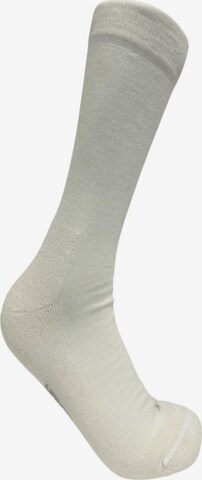Merino Love Socks 'The Comfort Sokken' in White: front