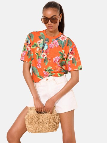 Lipsy Shirt in Orange