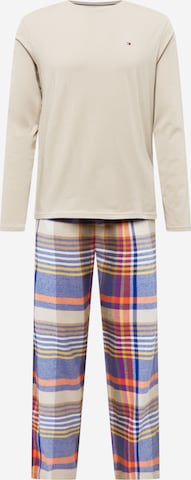 Tommy Hilfiger Underwear Long Pajamas in Grey: front