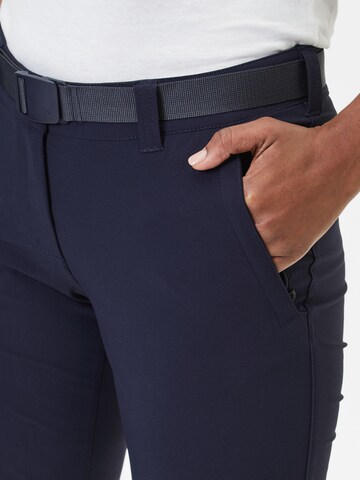 Maier Sports Regular Outdoorhose 'Inara Slim' in Blau