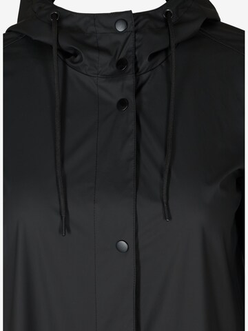 Zizzi Outdoorjacke 'Carainy' in Schwarz