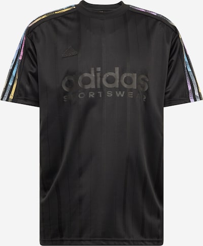 ADIDAS SPORTSWEAR Функциональная футболка 'Tiro' в Бирюзовый / Золотисто-желтый / Лиловый / Черный, Обзор товара