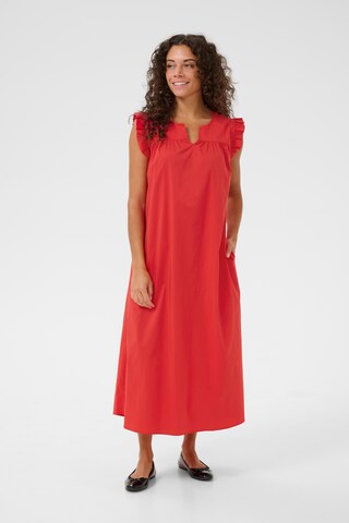 CULTURE Kleid 'Berri ' in Rot: Vorderseite