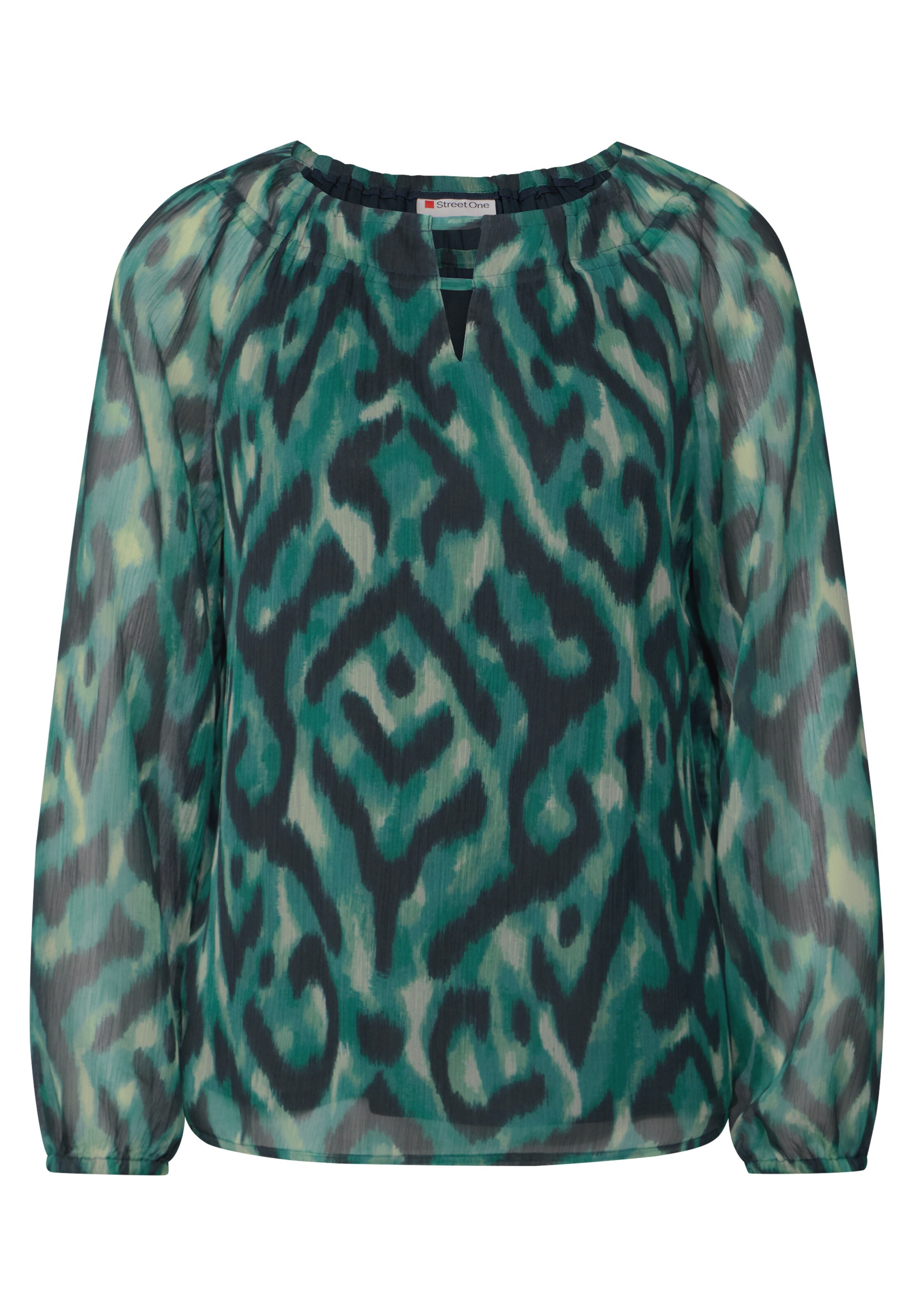 STREET ONE Bluse in Grün: Vorderseite