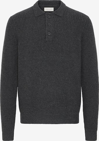 Casual Friday Strickpullover ' CFGAHN ' in Grau: Vorderseite