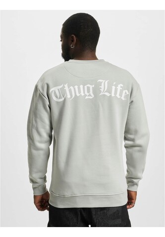 Sweat-shirt Thug Life en gris