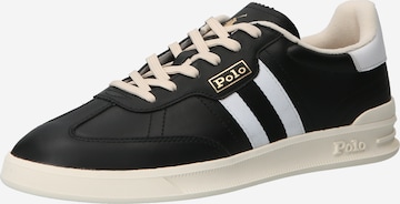Polo Ralph Lauren Sneakers laag 'AERA' in Zwart: voorkant