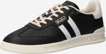 Polo Ralph Lauren - Zapatillas deportivas bajas 'AERA' en negro: frente