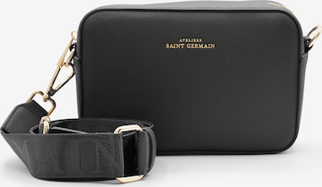 Ateliers Saint Germain Schoudertas 'CHANTILLY' in Zwart: voorkant