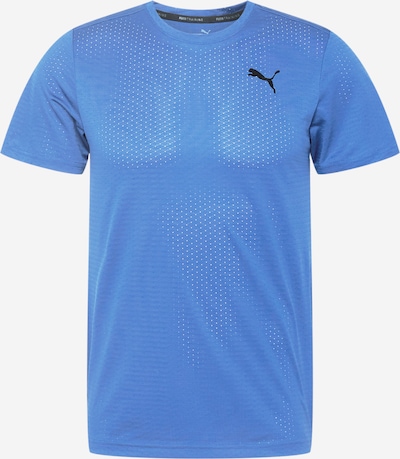 PUMA Camiseta funcional 'Fav Blaster' en azul ahumado / negro, Vista del producto