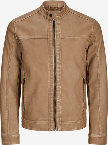 Jacks & Jones Übergangsjacke in Braun: Vorderseite