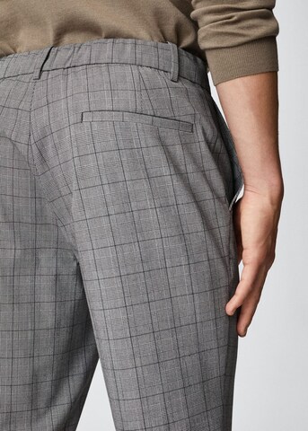 MANGO MAN Tapered Hose 'Bologna' in Grau