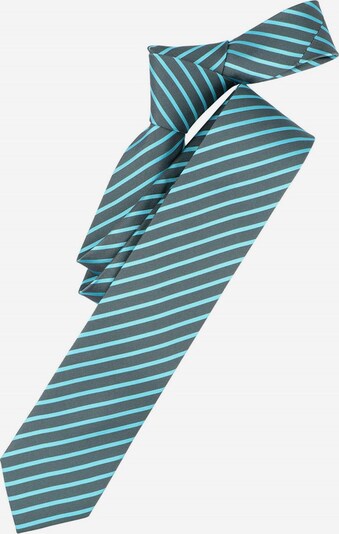 VENTI Krawatte in türkis / dunkelgrau, Produktansicht