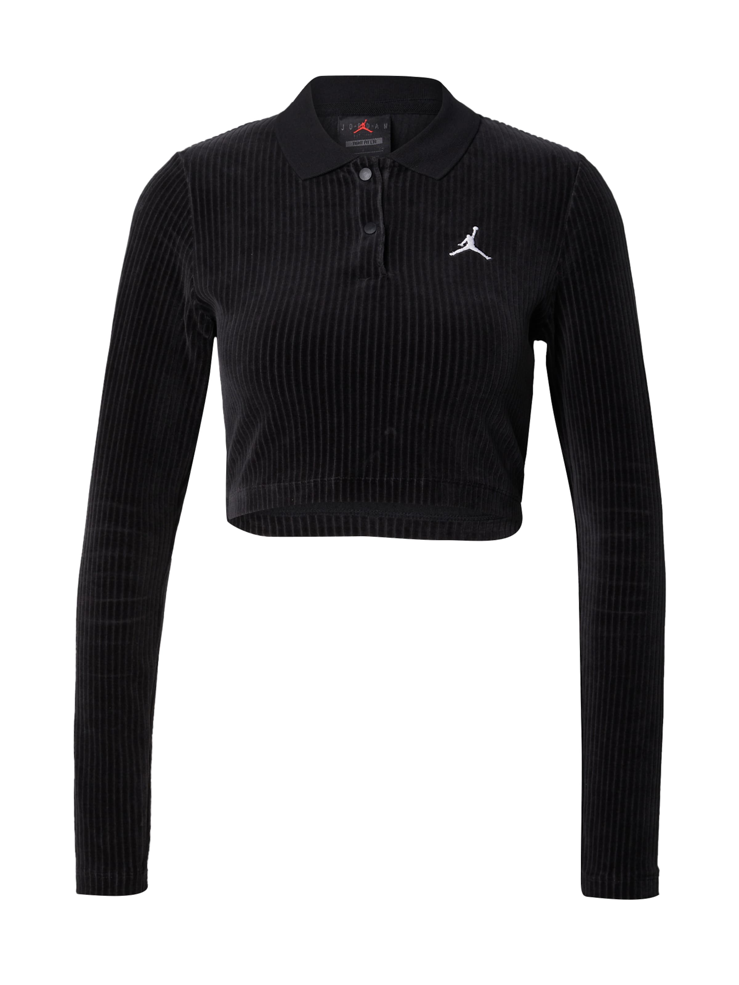 T-shirt Jordan en noir : devant