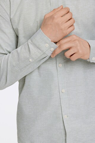 Lindbergh Slim fit Button Up Shirt in Grey