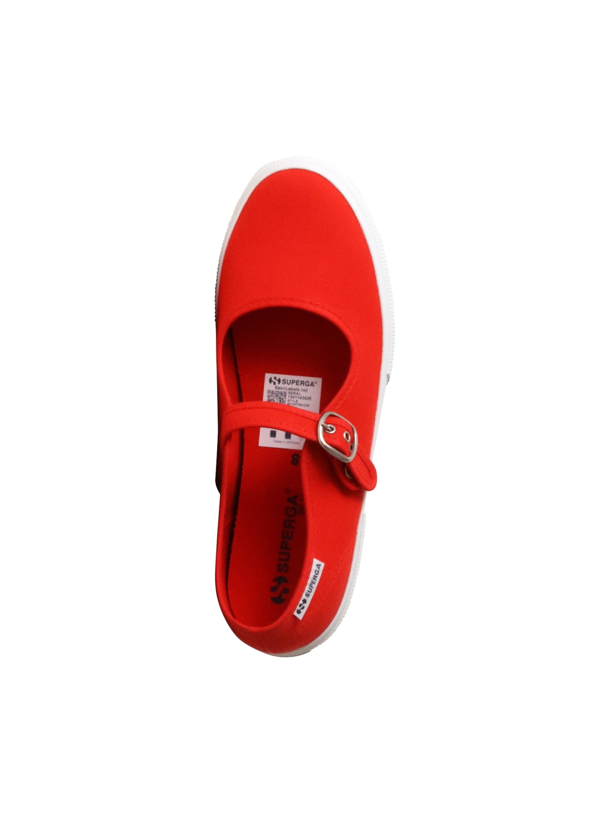 SUPERGA Ballerina 'Leggera' in Red