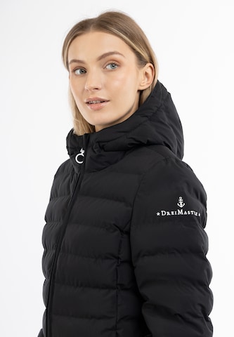 DreiMaster Maritim Winter jacket in Black