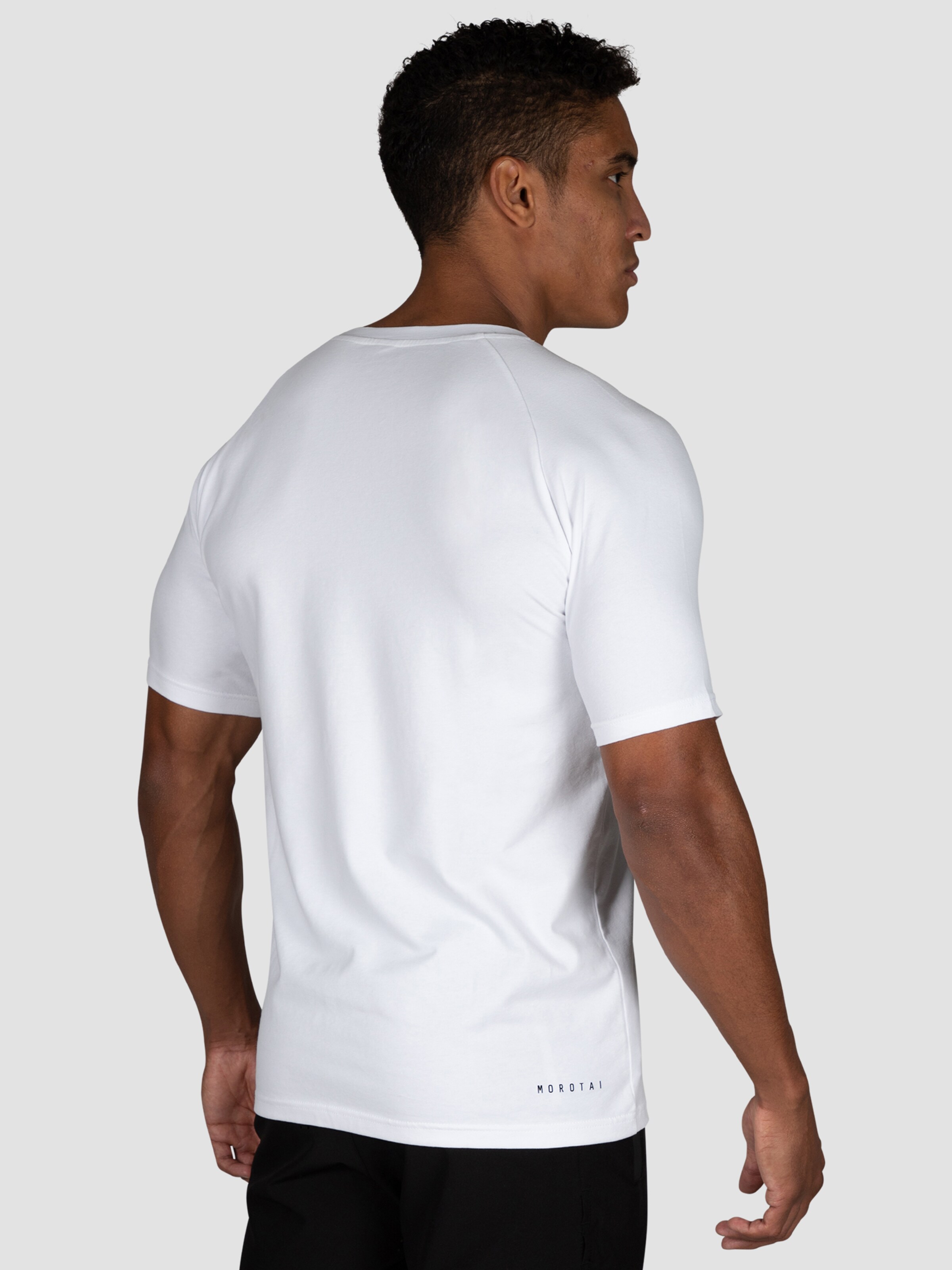Homme T-Shirt fonctionnel MOROTAI en Blanc 