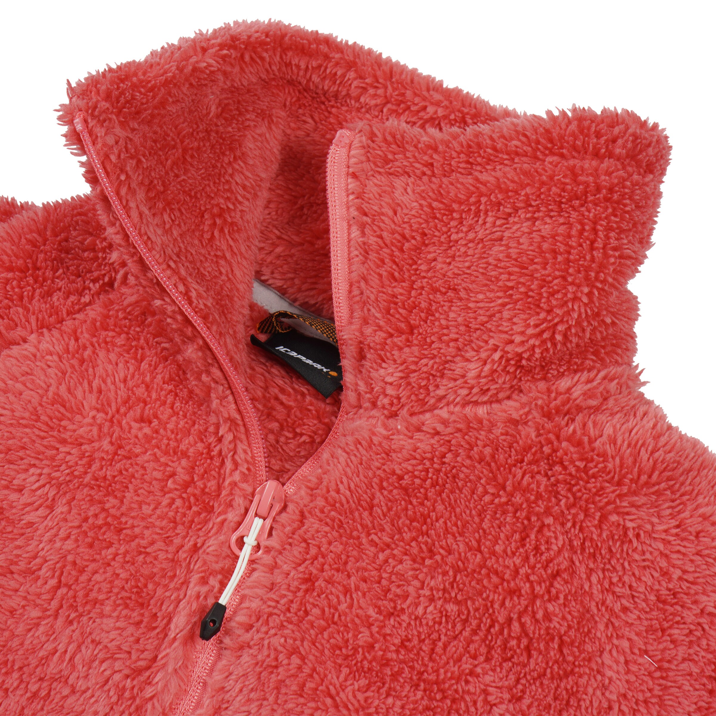 ICEPEAK Athletic Fleece Jacket in Red