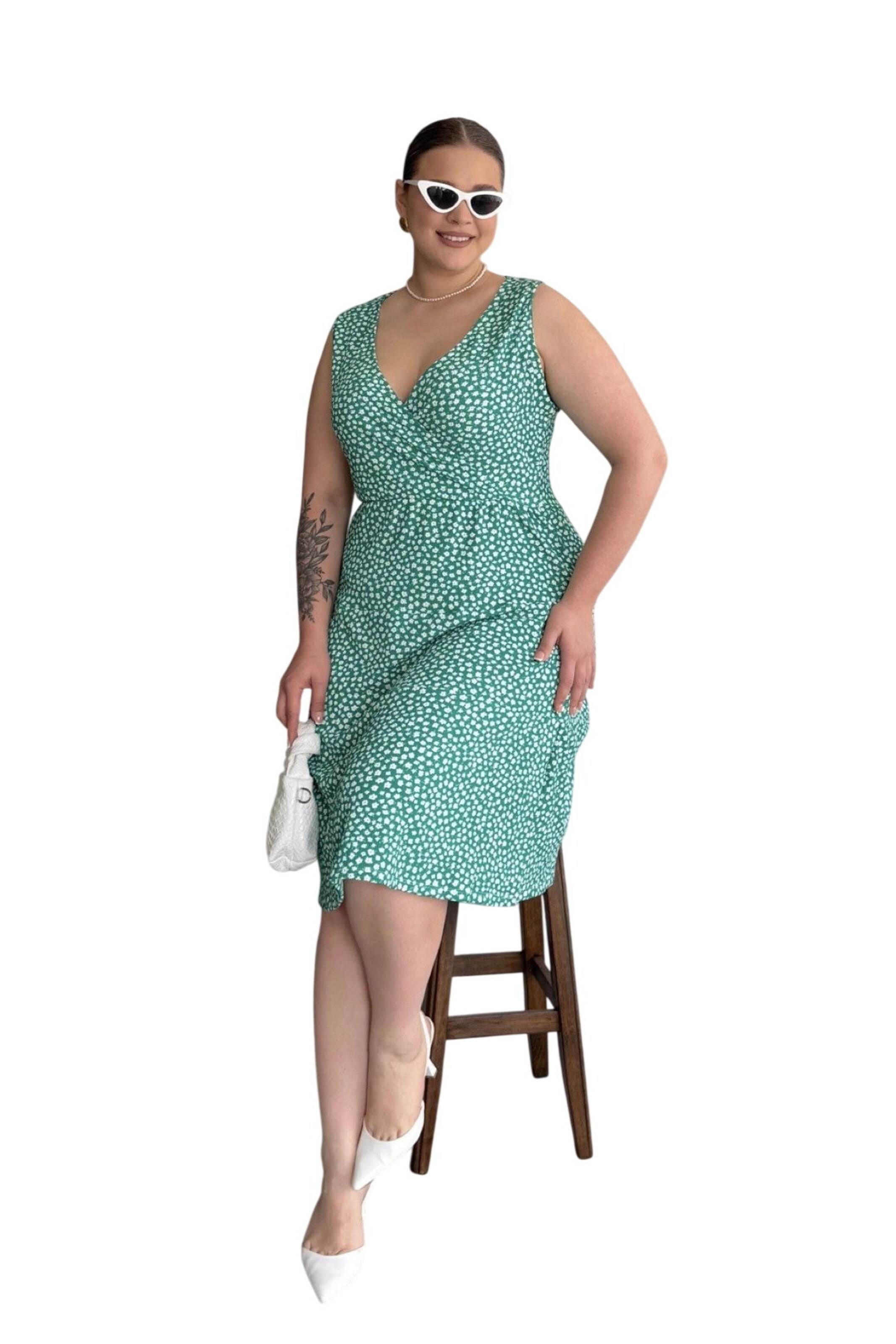 Robe d’été Stil Diva en vert