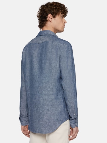 Coupe regular Chemise Boggi Milano en bleu