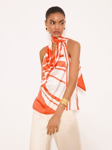 Lipsy Blouse in Oranje