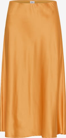 SAINT TROPEZ - Falda en naranja: frente