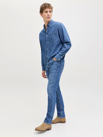 JACK & JONES Slimfit Jeans 'JJIClark  JJOriginal' i blå