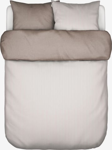 Marc O'Polo Duvet Cover 'Skei' in Brown: front