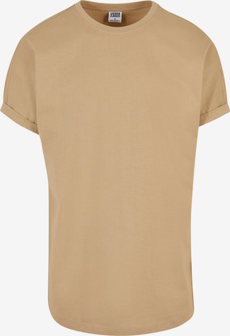 T-Shirt Urban Classics en beige : devant