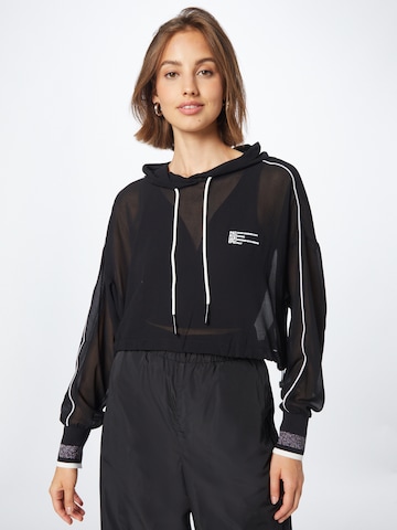 PATRIZIA PEPE Sweatshirt in Schwarz: predná strana