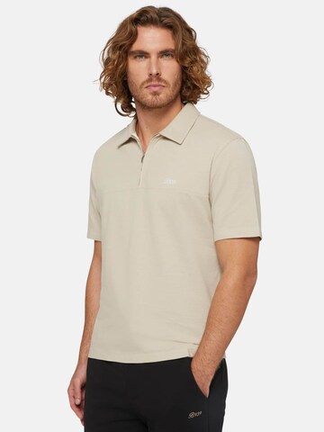 T-Shirt Boggi Milano en beige : devant