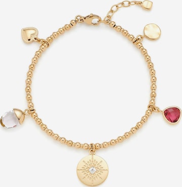 LEONARDO Bracelet in Gold: front