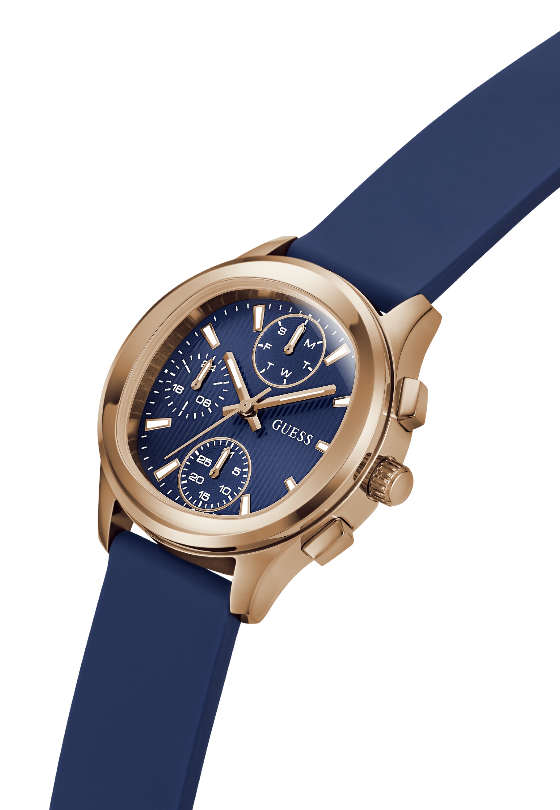 Orologio analogico 'BIRDIE' di GUESS in blu