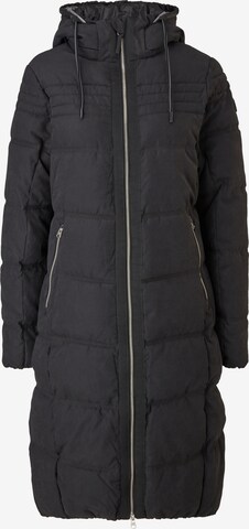 QS by s.Oliver Winter Coat in Black: front