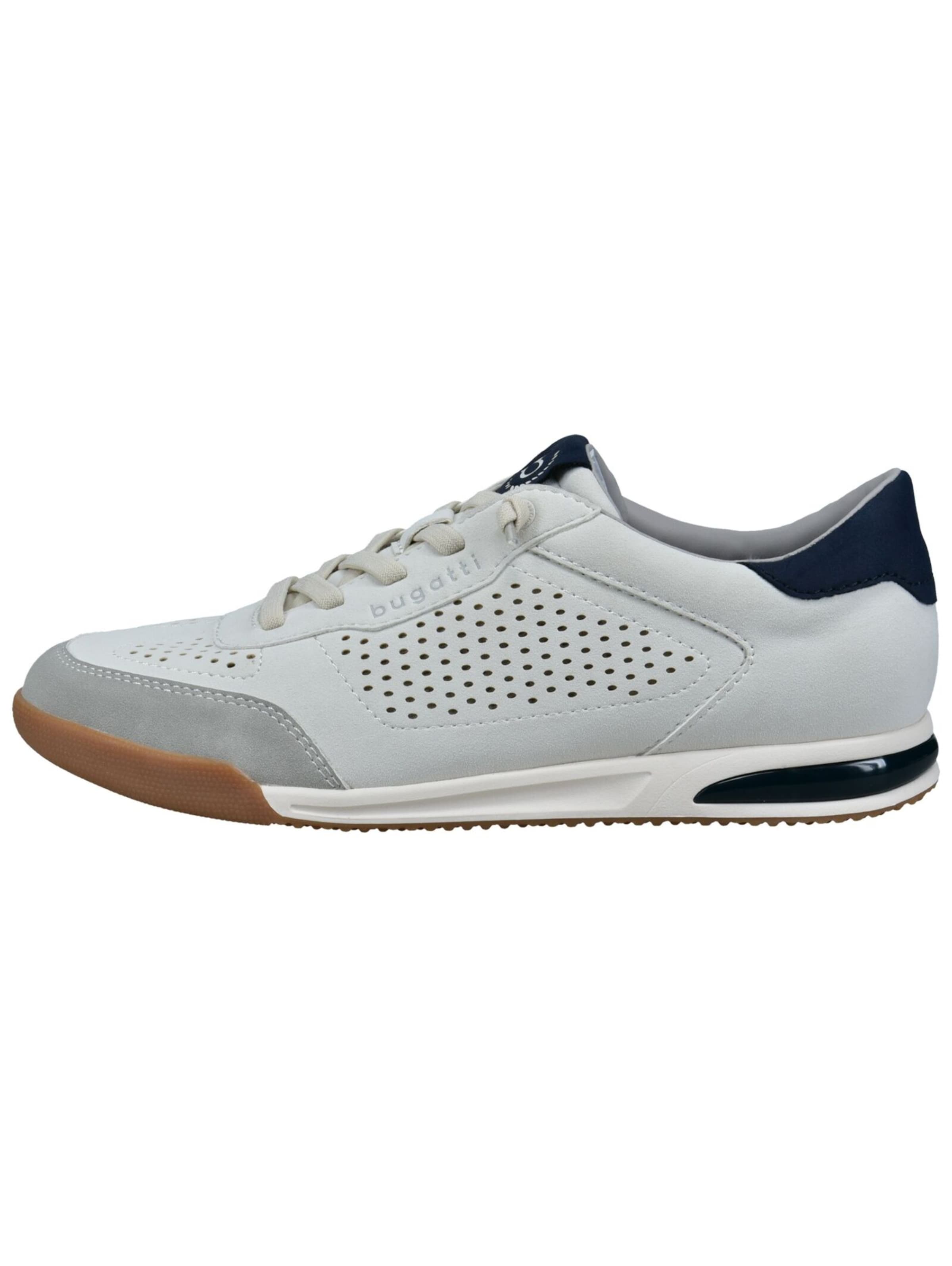 Sneaker bassa di bugatti in bianco
