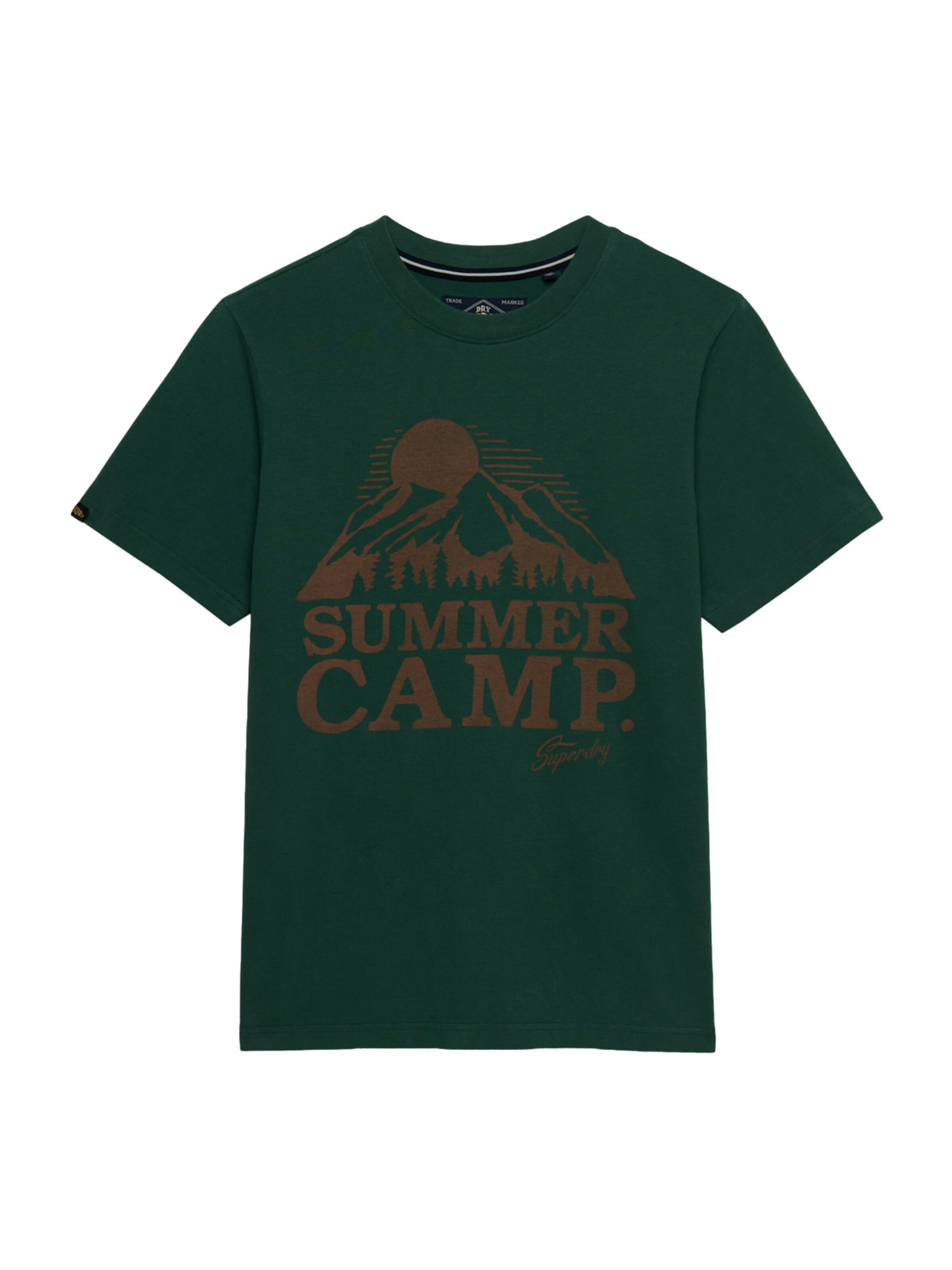 Superdry & Co Särk 'Retro Outdoor', värv roheline: eest vaates