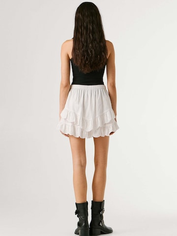 Gonna 'Camila' di Pepe Jeans in bianco