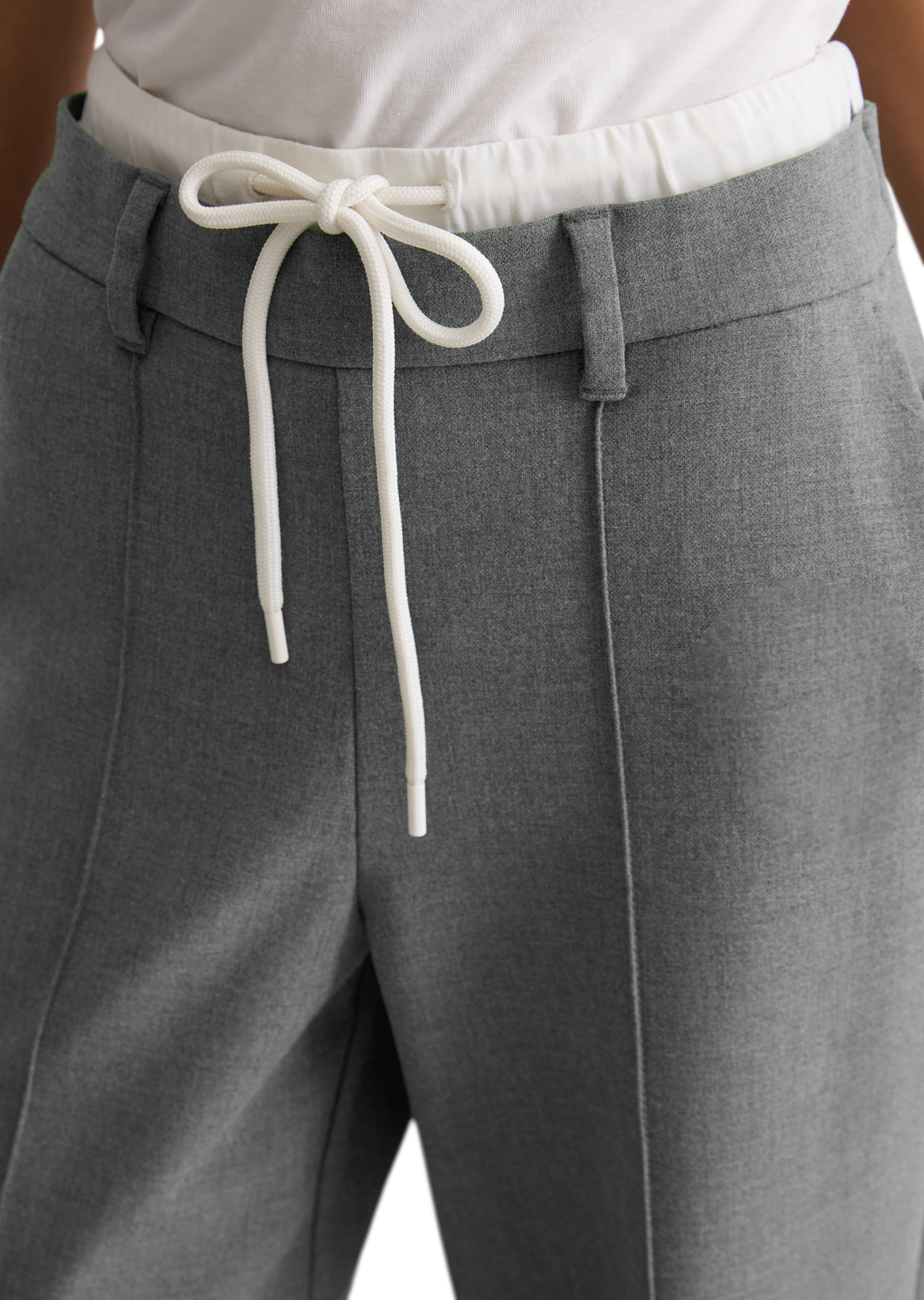 Marc O'Polo DENIM Loose fit Pants in Grey