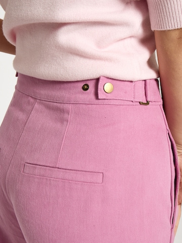 Regular Pantalon ' PCJenny pant' Peppercorn en rose
