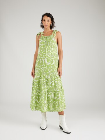 Marks & Spencer Letnia sukienka w kolorze zielony: przód