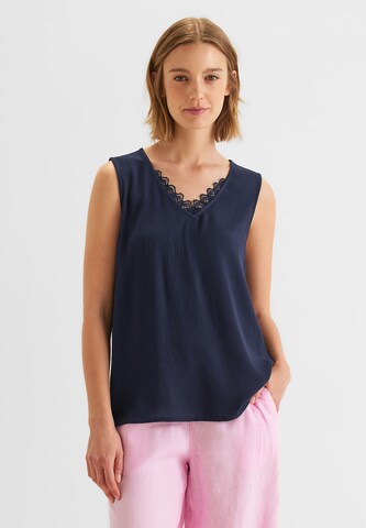 STREET ONE Bluse in Blau: predná strana