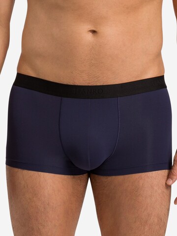 Hanro Boxer shorts 'Micro Touch' in Blue: front