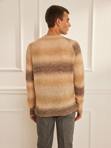 Guido Maria Kretschmer Men Pullover 'James' in Beige