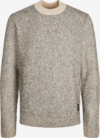 JACK & JONES Tröja 'Space' i beige: framsida