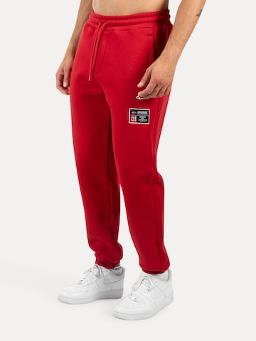 Smilodox Tapered Trousers 'Rayk' in Red