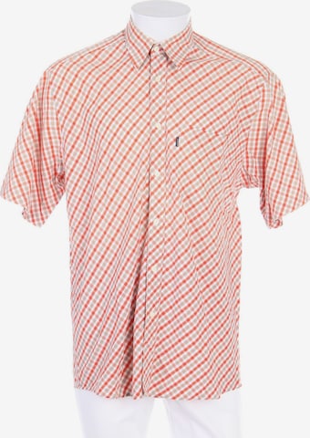 LERROS Button Up Shirt in M in Orange: front