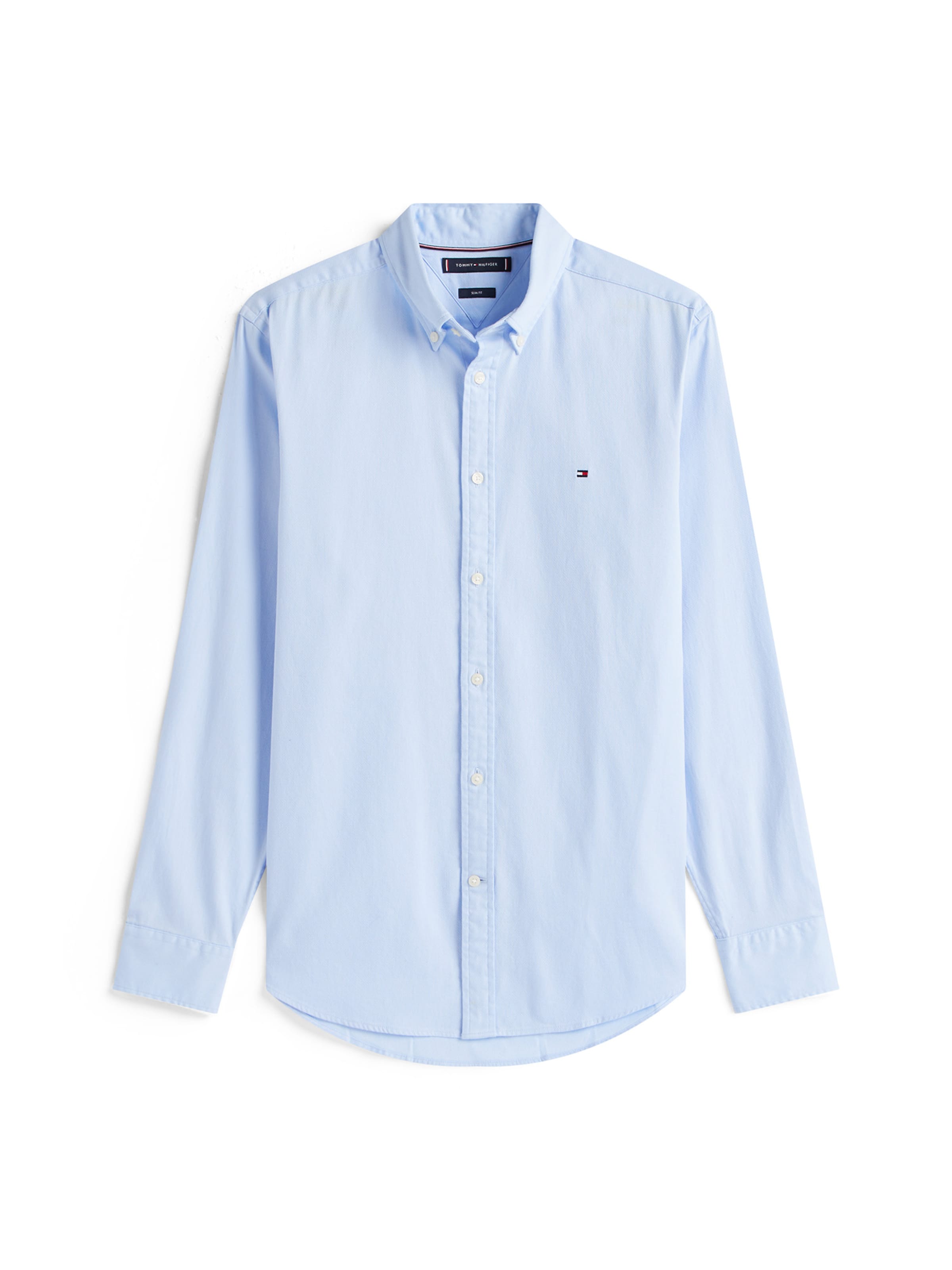 TOMMY HILFIGER - Camisa en azul: frente