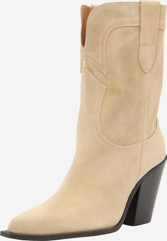Toral Cowboy boot in Beige: front